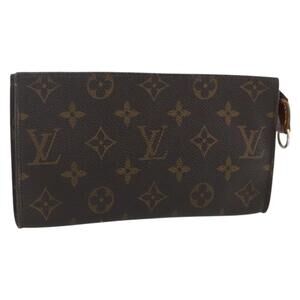 LOUIS VUITTON Monogram Bucket GM Accessory Pouch LV Auth 162698